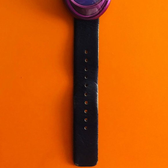 Alessi AL 19000 purple watch - Picture 3 of 3